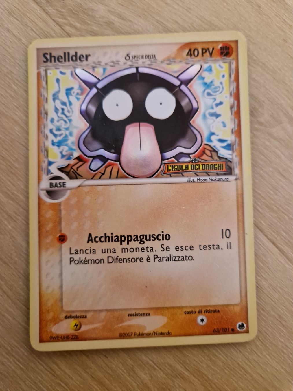 Pokémon Sammelbilder & Trading cards: Shellder & Delta Species - Dragon Frontiers – Gebraucht aus Romont FR von raj_sjv9