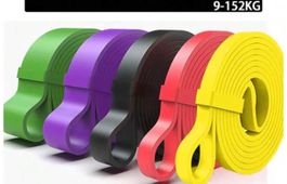 Fitness Gummibaender Set, 5 Stueck, ideal fuer dein Workout!