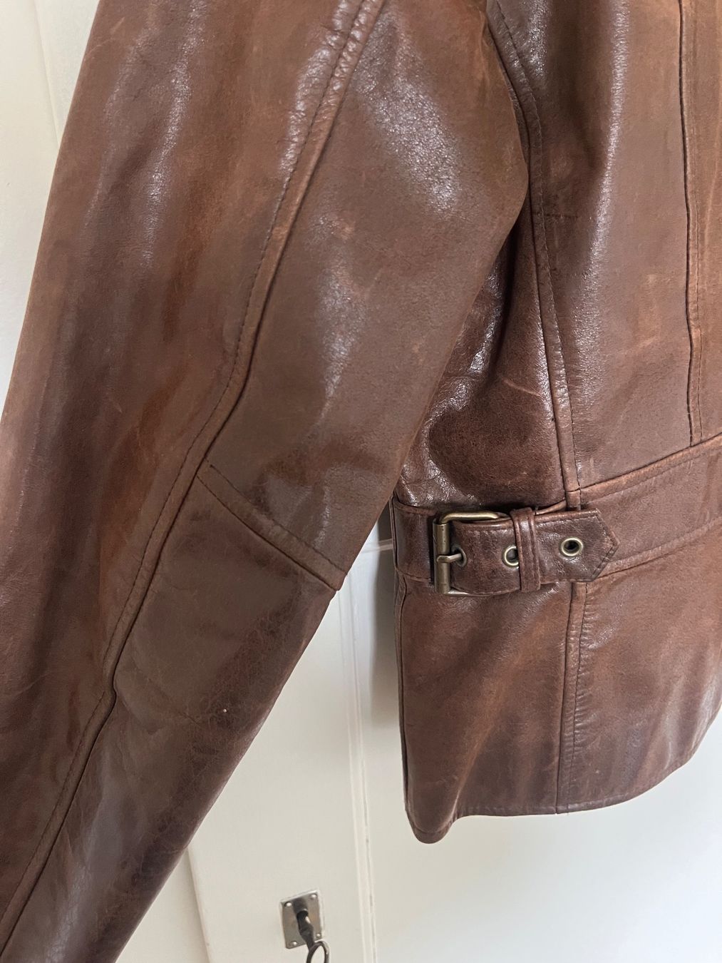 Jacken: Veste en cuir marron – Gebraucht aus Biel/Bienne von arianep15 3