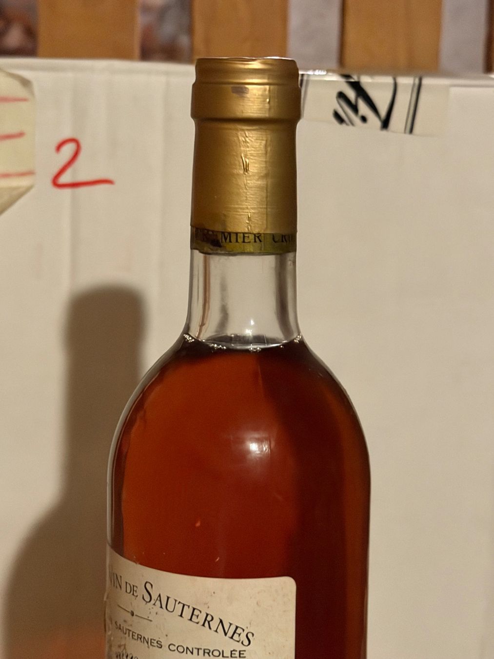Vins: SUPERBE SAUTERNES Château Rabaud-Promis 1986 – Neuf (Voir description) à Roche VD par avediscipule 3