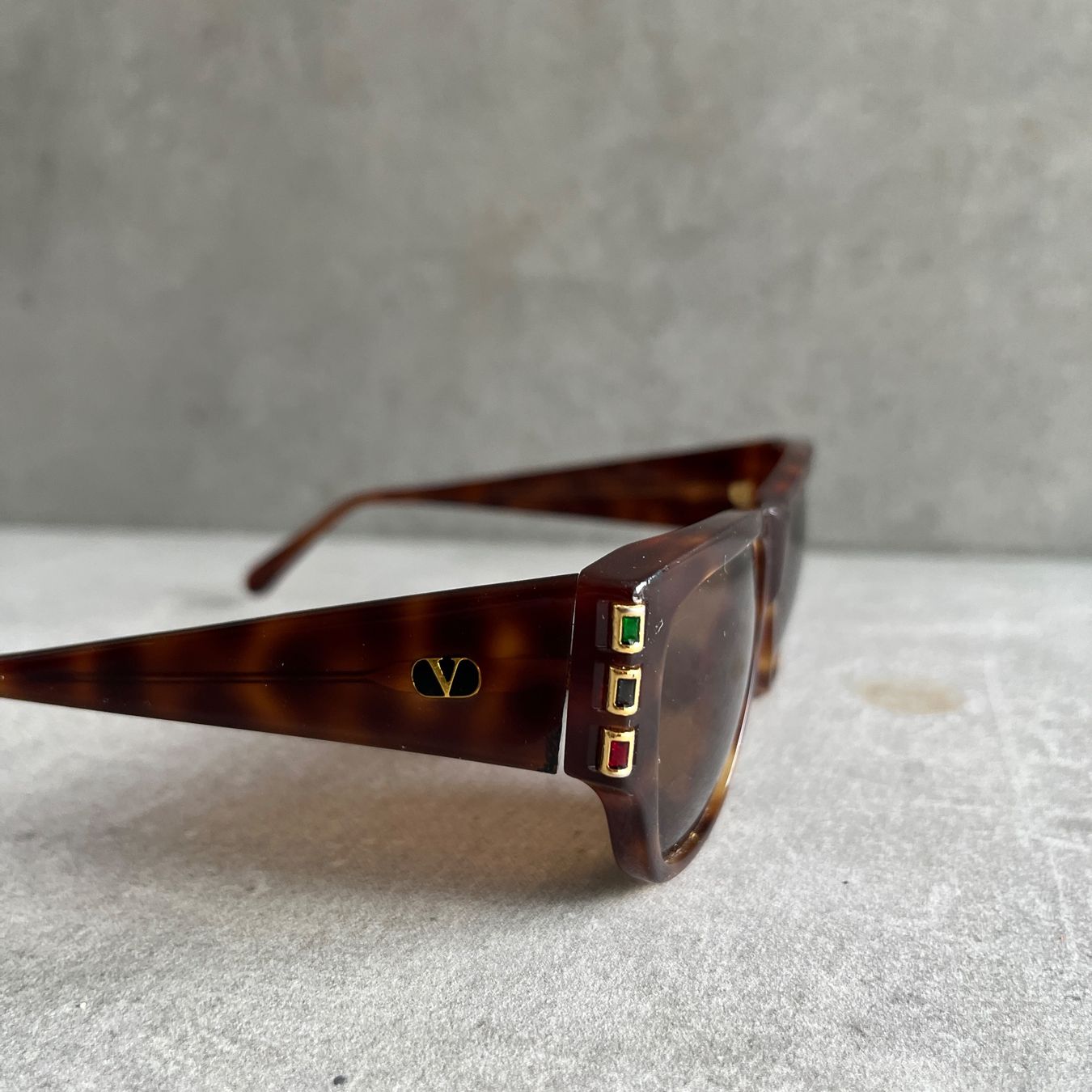 Brillen & Gläser: Vintage Valentino Square Sunglasses – Gebraucht aus Bern von shoprestoredvintage 6