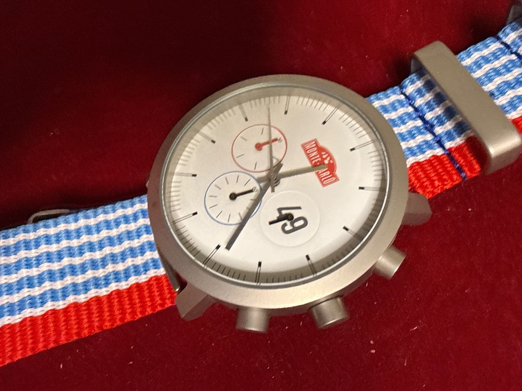 Uhren: Monte -Carlo Chronograph Quarz 42 mm – Gebraucht aus Pfeffingen von Allhandelklgwatches 1