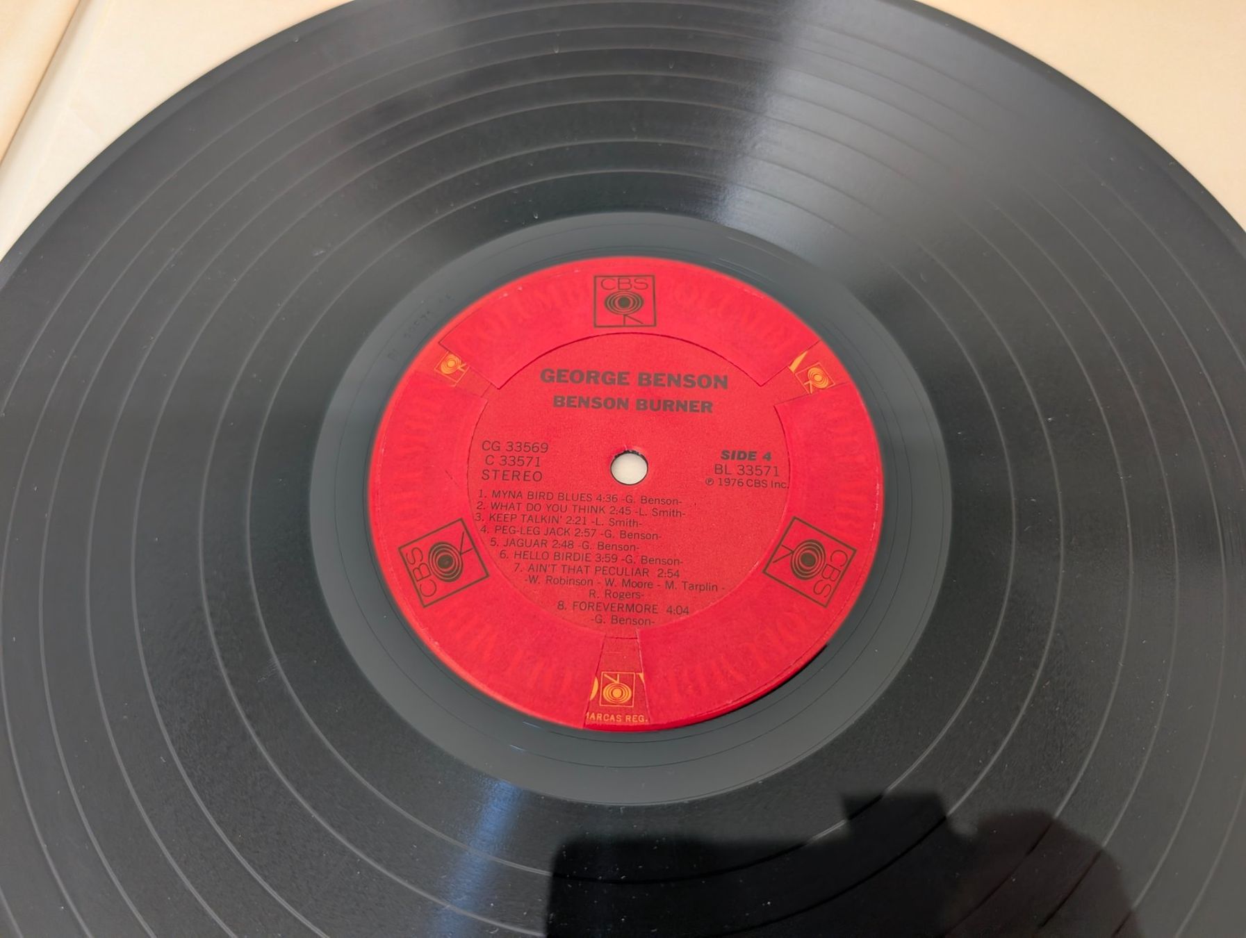 Dischi in vinile: George Benson – Benson Burner  US 76 – Usato da Ebikon venduto da kisuM 8