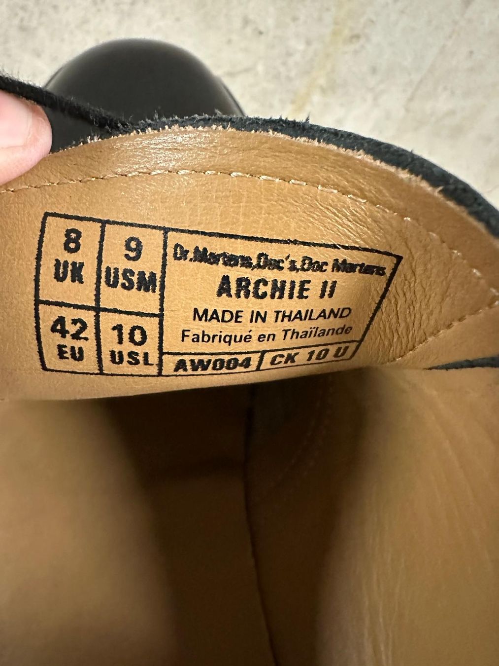 Dr. Martens Scarpe da uomo: dr. Martens Archie II Gr.42 – Usato da Granges-Paccot venduto da YuDrOm 2