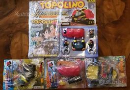 Topolino La Makkinaz - 4 x Comics mit Micky Maus Fahrzeug