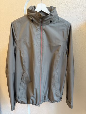 Coupe-vent/ veste à capuche kaki/orange 46N Nord, t.38/M