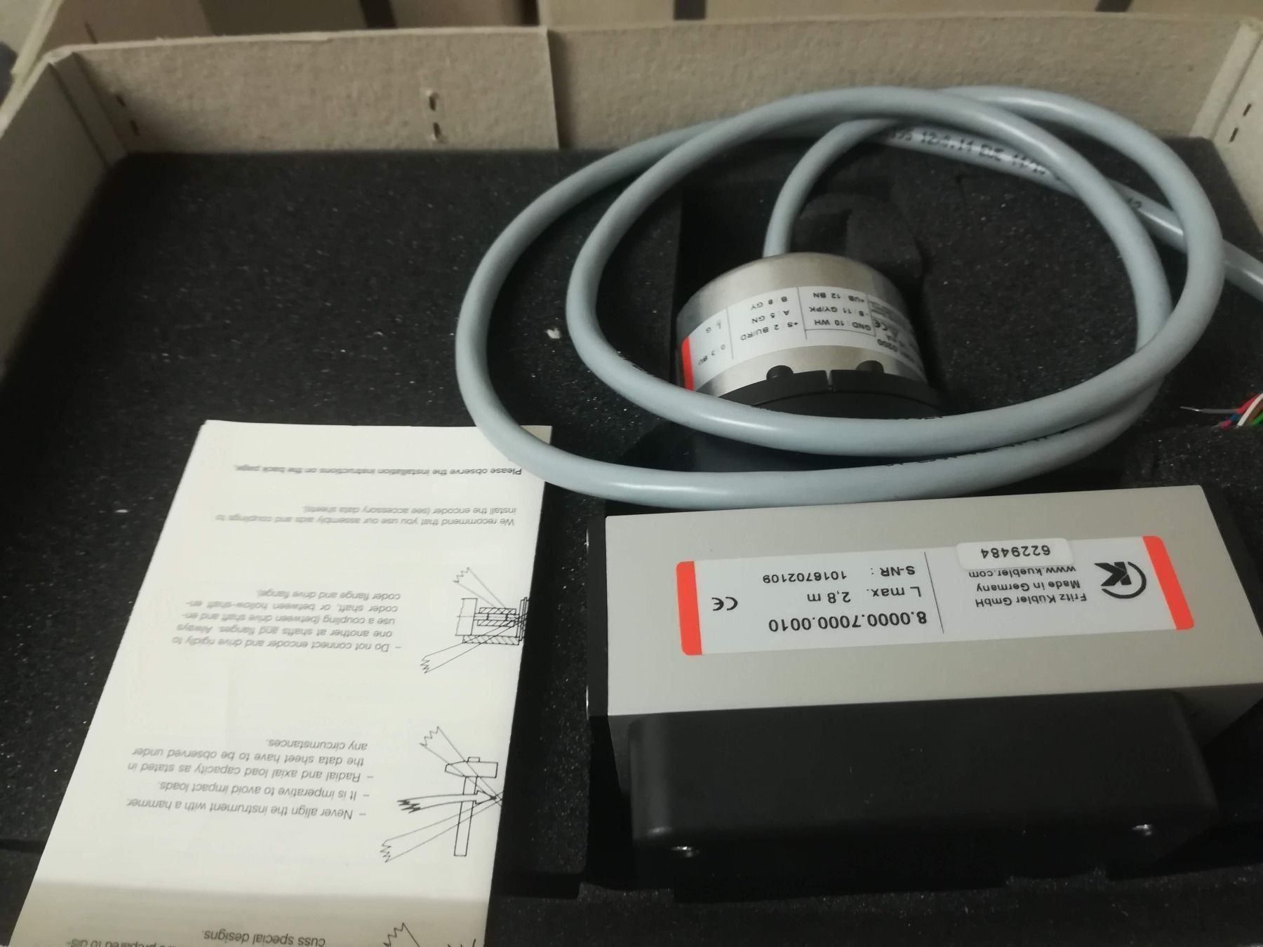 Altri prodotti elettronici: KÜBLER D8.12A1.2Z21.0200 Seilzuggeber – Nuovo (secondo la descrizione) da Grellingen venduto da ChaletZita 4