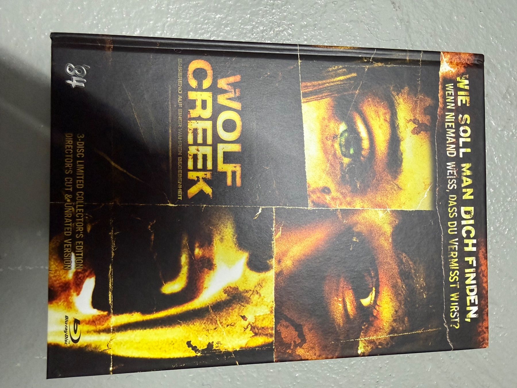 Alle DVDs: Wolf Creek Mediabook – Gebraucht aus Hinwil von Mbaumann1