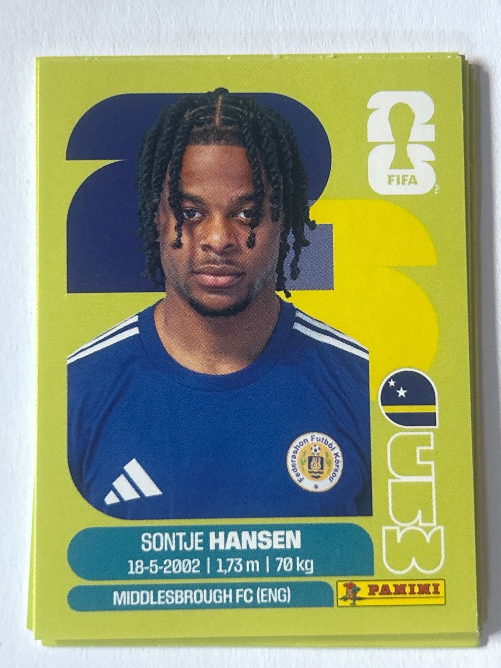 Panini Carte collezionabili: Panini WM 2026 Sticker - Hansen CUW 20 – Nuovo (secondo la descrizione) da Troistorrents venduto da sim_d75d