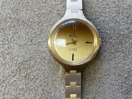 STOWA Uhr Damen ca. 70er Jahre Handaufzug vergoldet