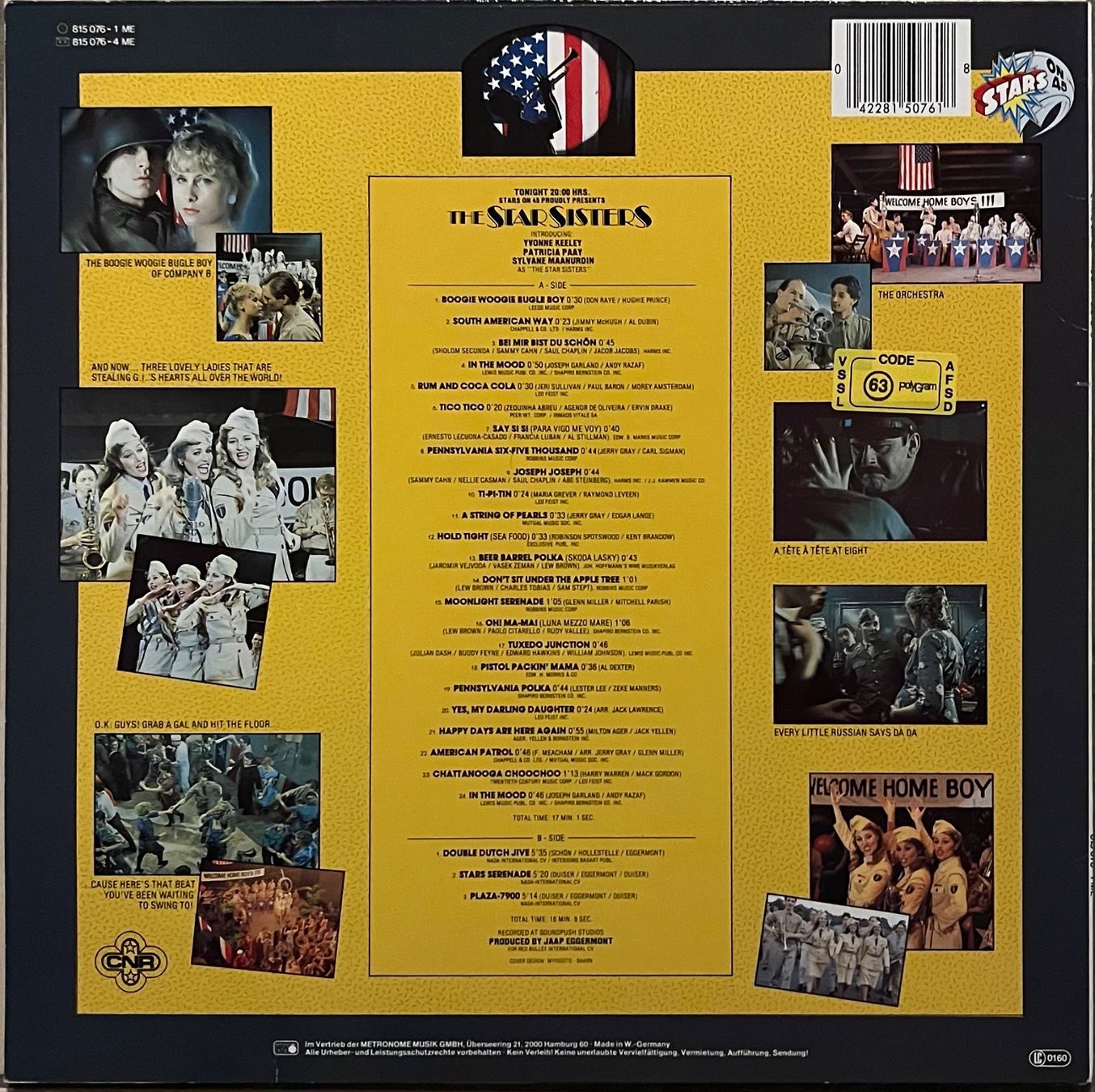 Dischi in vinile: THE STAR SISTERS - TONIGHT - 33 Tours – Usato da Bussigny venduto da vinyl-pas-cher 1