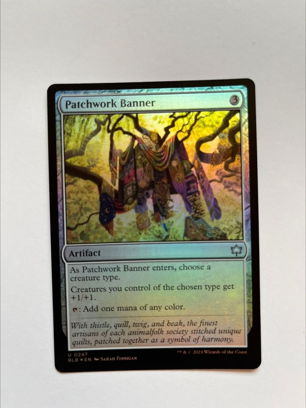 Magic The Gathering Cartes à collectionner: Foil Patchwork Banner – Neuf (Voir description) à Lugano par m_s6yq