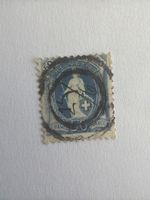 Briefmarke Helvetia 50 Rappen 1881-1883 used