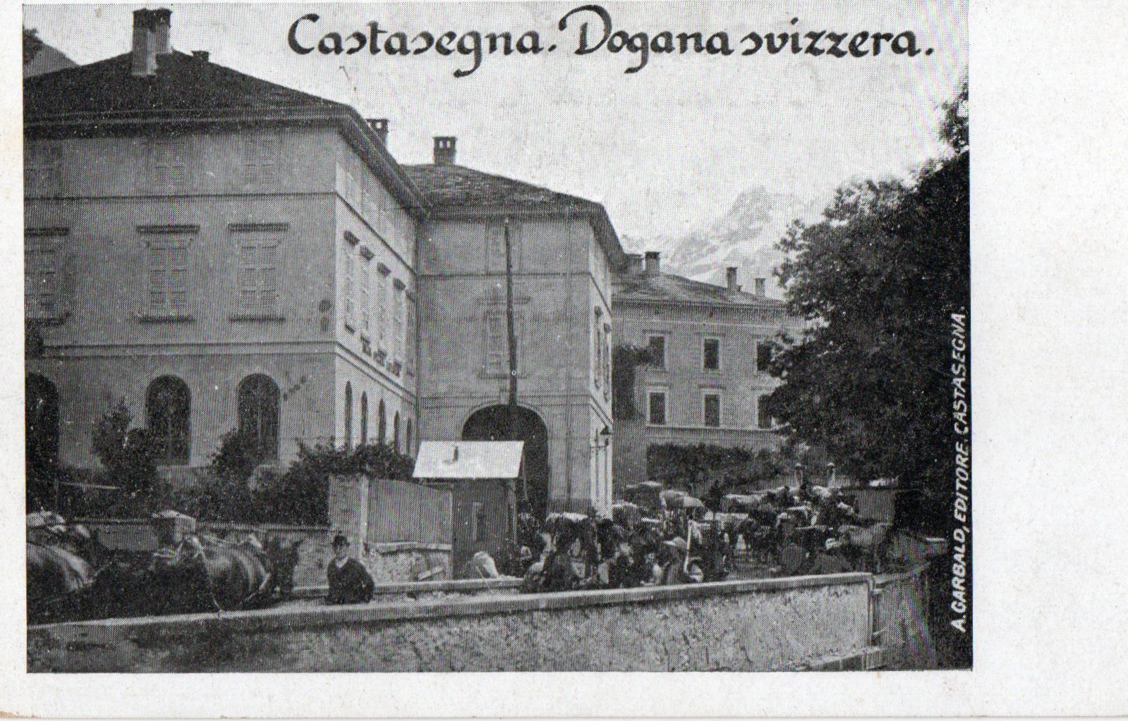 Cartoline postali: Castasegna - Dogana Svizzera – Nuovo (secondo la descrizione) da Melano venduto da pisonsdro