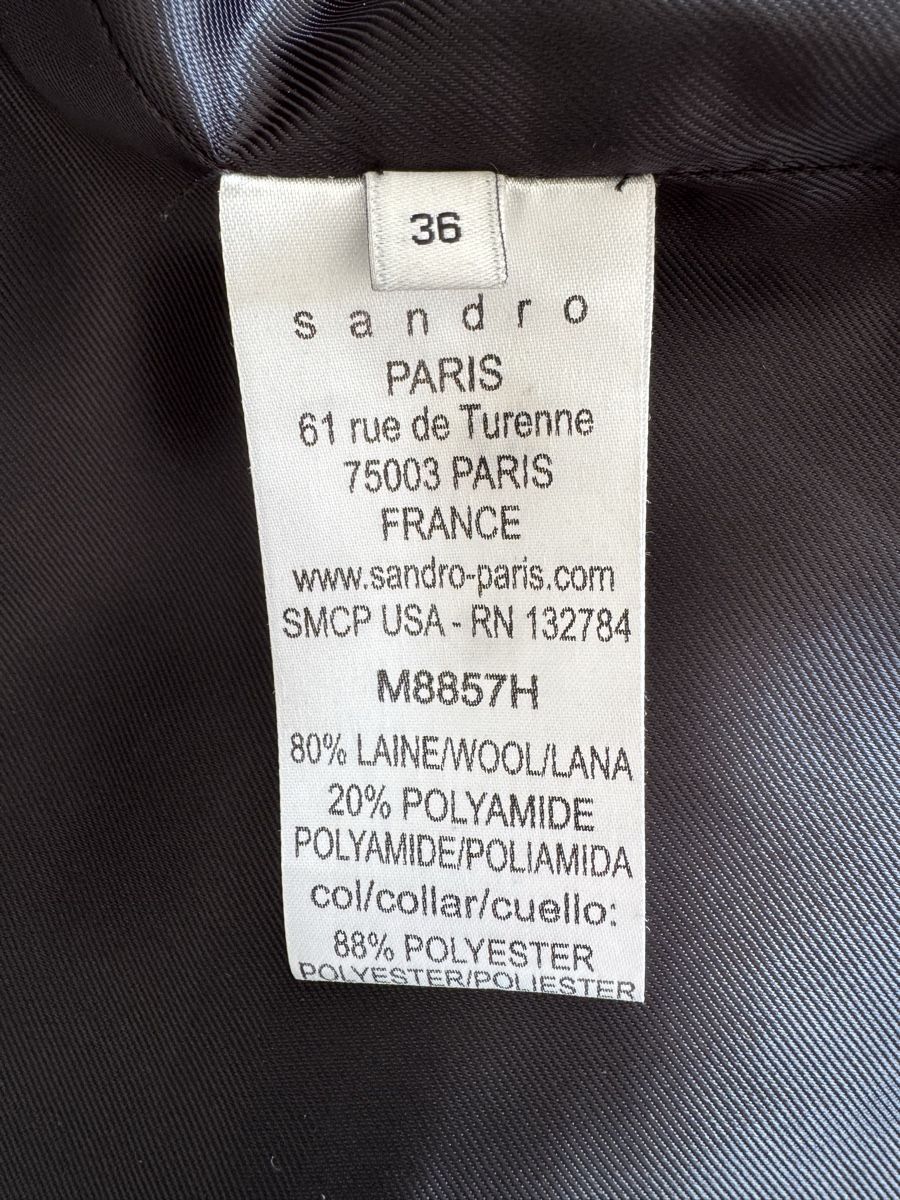 Sandro Jacken: Sandro Cabanjacke, marineblau, Gr. FR 36 – Gebraucht aus Zollikon von stl_8677 3