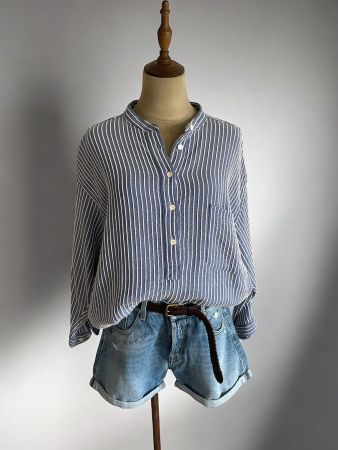 Replay Damen Denim Shorts | Used Look | Stone-Wash | W30-W31