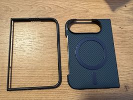 Schutzhülle für Apple IPhone Duo blau mit MagSafe