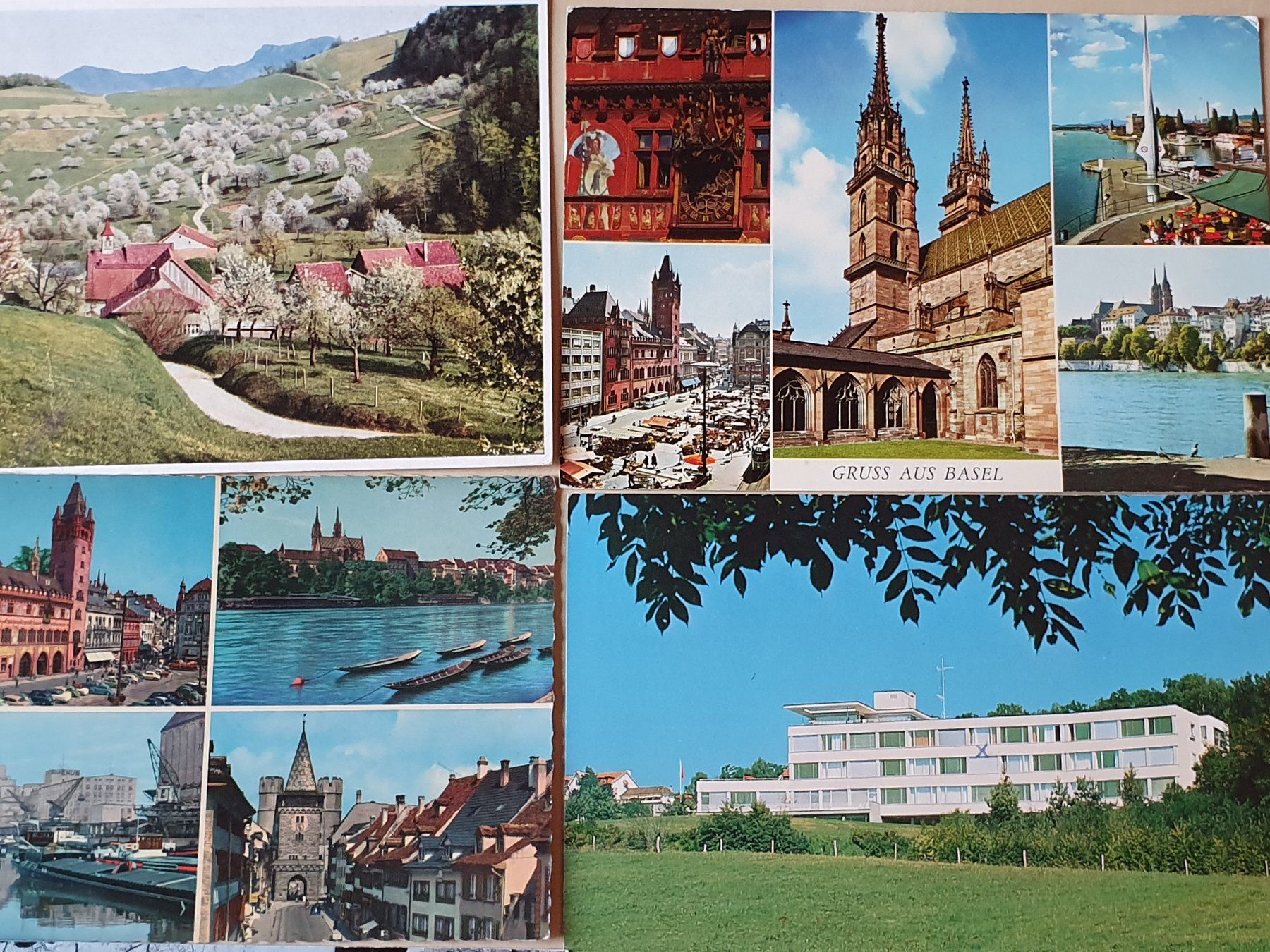 Ansichtskarten: 13 x Karten Basel ab 1906 – Gebraucht aus Stansstad von collectorsshop 6
