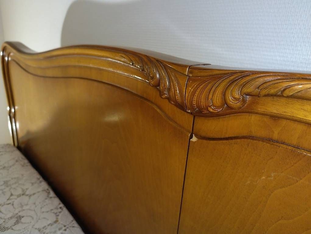 Betten: Doppelbett Vintage – Gebraucht aus Fribourg von Mikele0 3