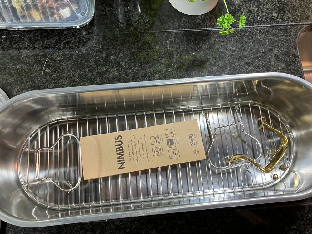 Fischtopf Bräter Edelstahl IKEA Nimbus ungebraucht | Kaufen auf Ricardo