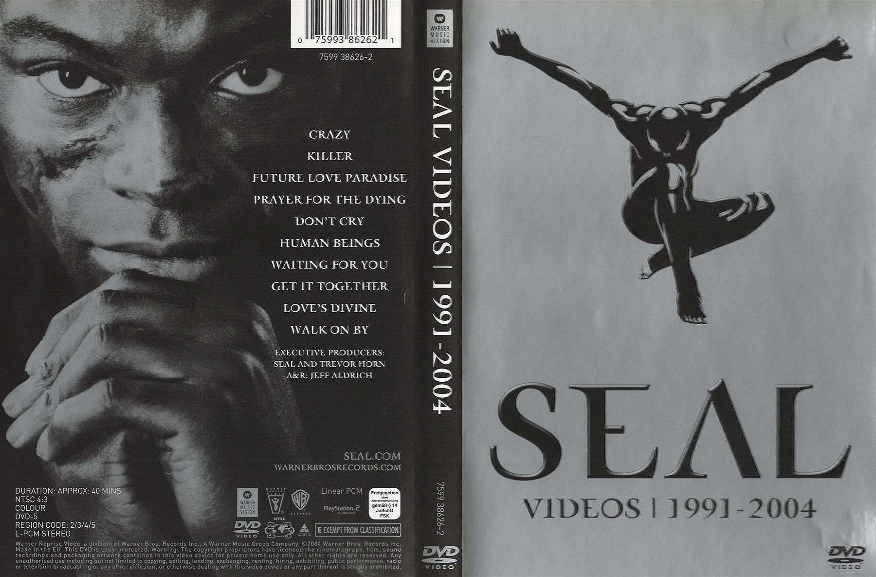 Tutti i DVDs: SEAL - VIDEOS 1991-2004 - DVD – Usato da Basel venduto da verano1000