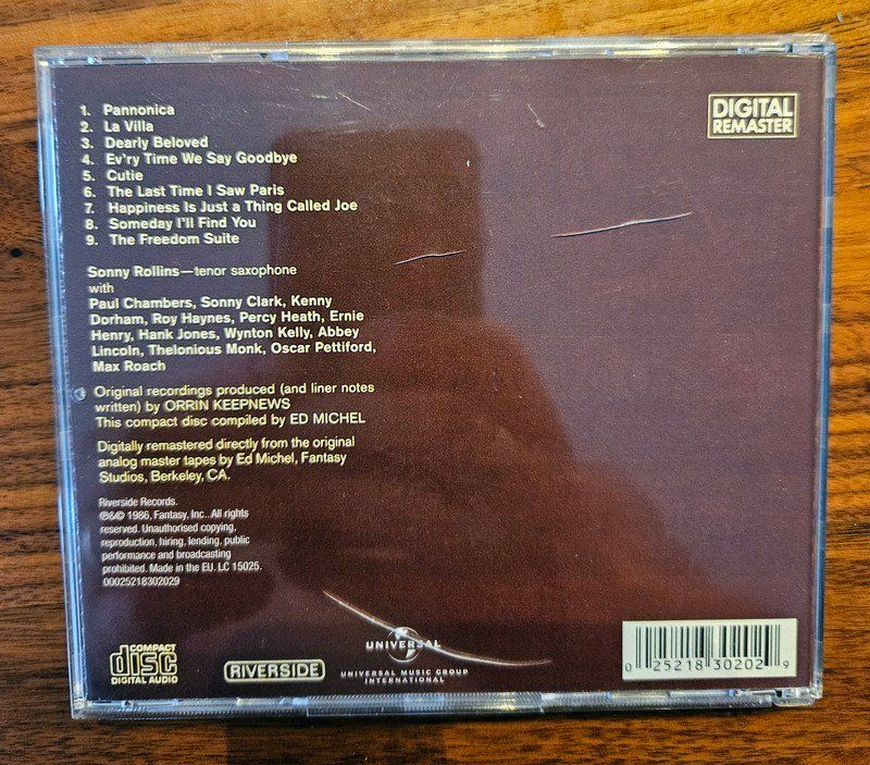 CDs: CD Jazz: Sonny Rollins "The Essential" mit Unterschrift – Gebraucht aus Zürich von phillyboy2007 1