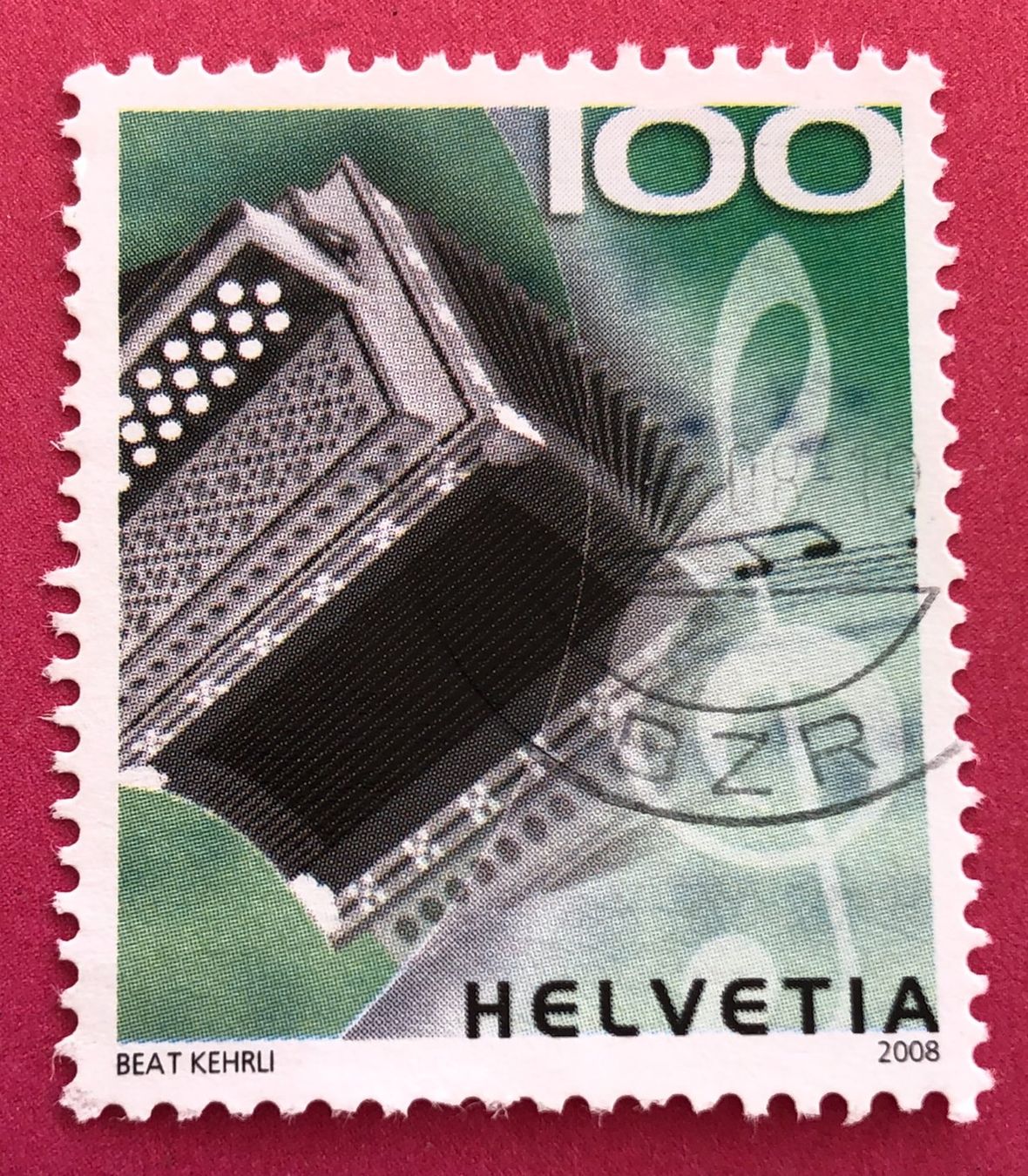 Tutti i francobolli: Nr.1268 Volksmusik GESTEMPELT 2008    – Usato da Aarau venduto da Billa007