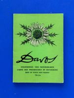 Davos. Spazierwege und Wanderkarte. 1937/1938. Farbpanorama