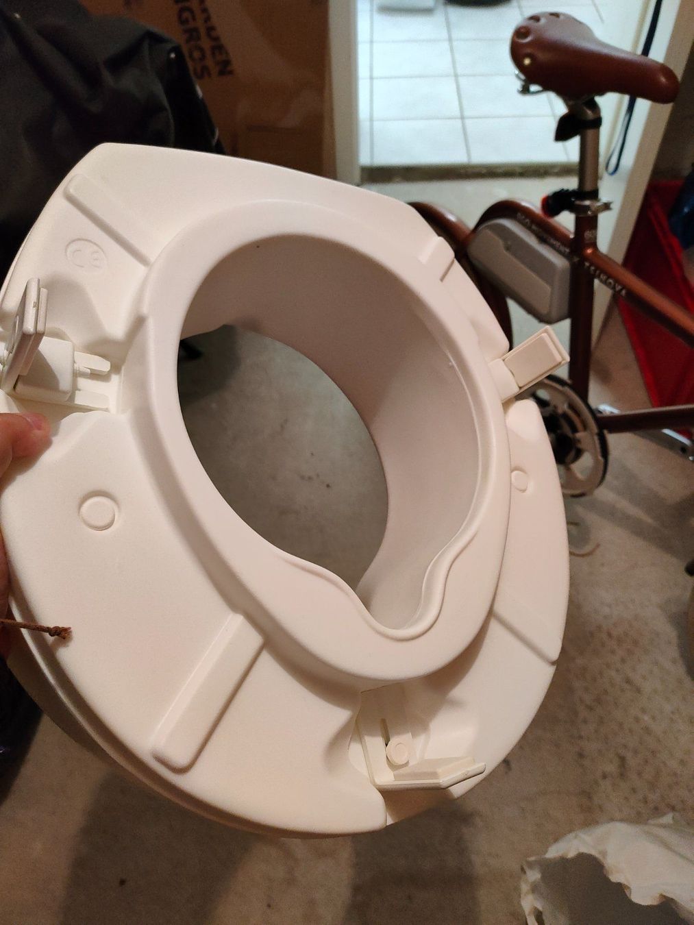 WC: Toilette Sitzplatz Hilfe – Nuovo (secondo la descrizione) da Bern venduto da Emmanouel 1