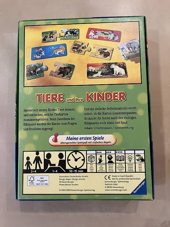 Giochi: Spiel Tiere und ihre Kinder – Usato da Zürich venduto da Sina1899 1