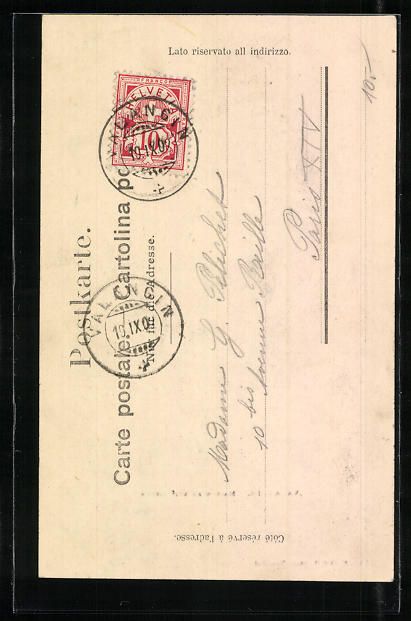 Cartoline postali: AK Valangin, Maison au XVIe siècle – Usato da Berlin venduto da bartko-reher 1