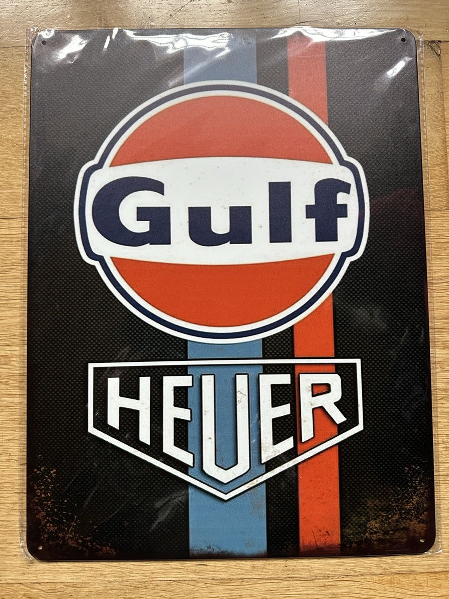 Ecriteaux: Gulf tag heuer racing Oldtimer classic – Neuf (Voir description) à Reinach AG par rares75