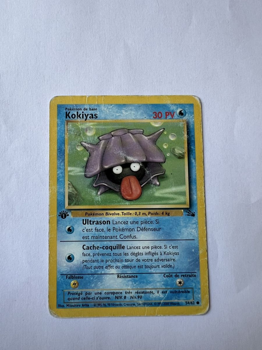 Pokémon Carte collezionabili: Pokemonkarte Kokiyas 1 st edition – Usato da Willisau venduto da Neiro77