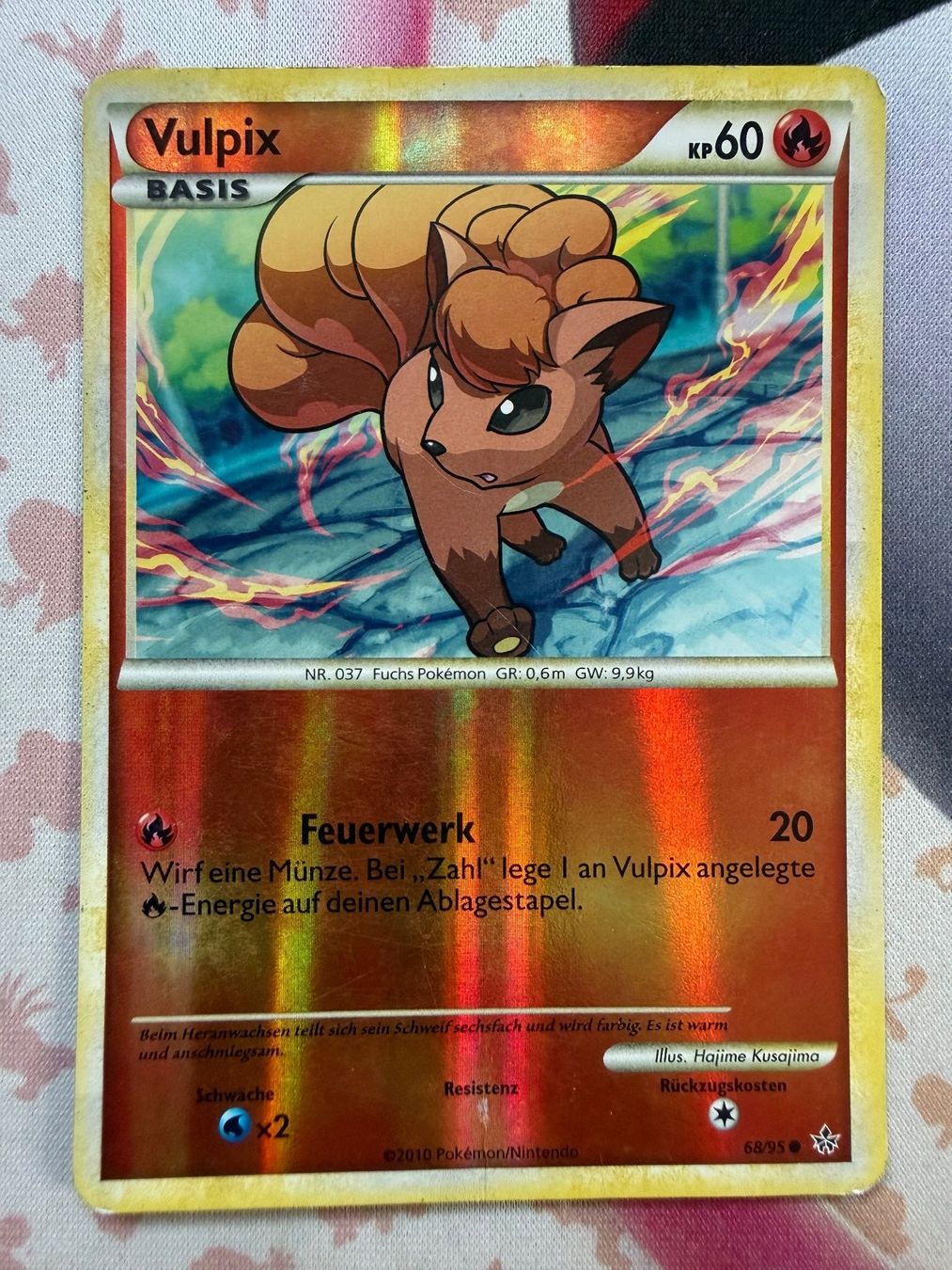 Pokémon Carte collezionabili: Vuplix (68) ⚡Reverse Holo - Unleashed⚡ 2010 DE – Usato da Arni AG venduto da AtlasAlpha
