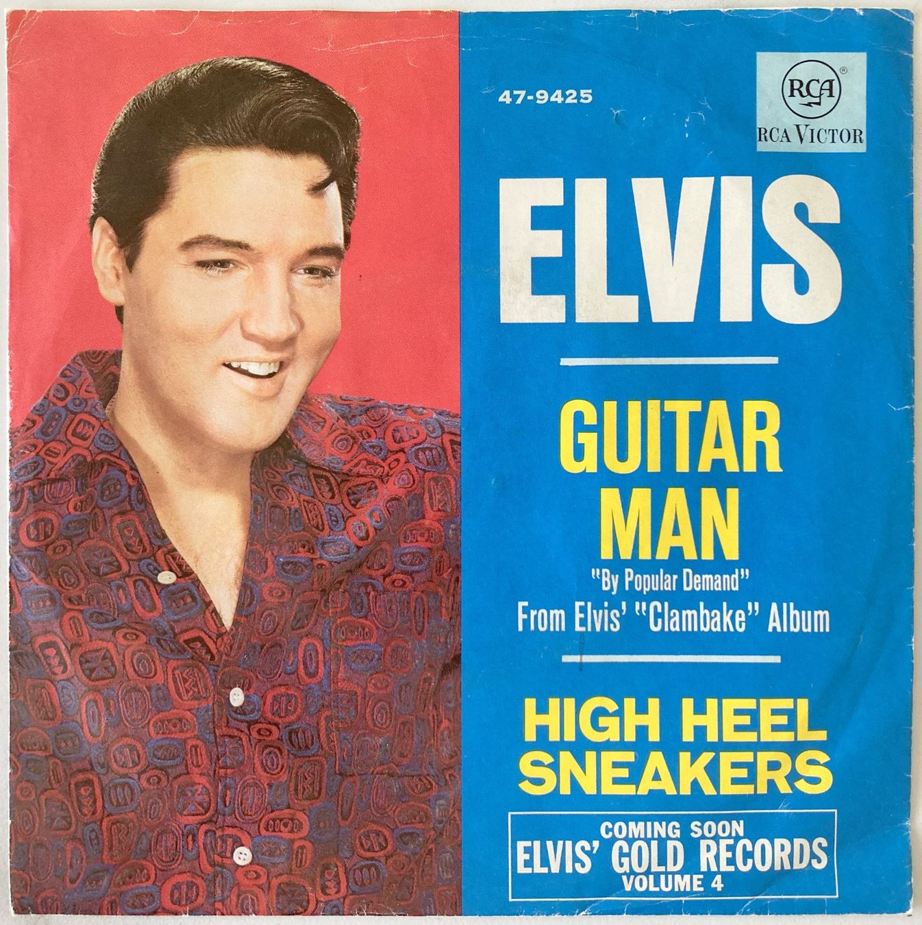 Dischi in vinile: ELVIS PRESLEY - GUITAR MAN – Usato da Bottens venduto da hotter-than-hell