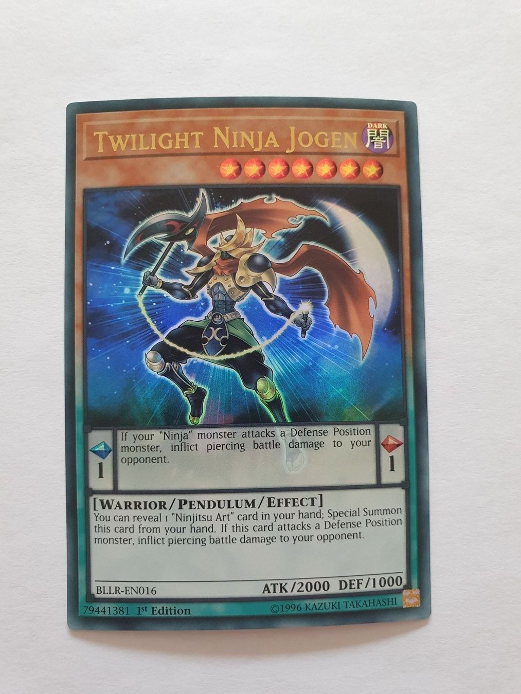 Yugioh Carte collezionabili: Yugioh Twilight Ninja Jogen ultra rare – Usato da Oberdorf BL venduto da BaldenEagle