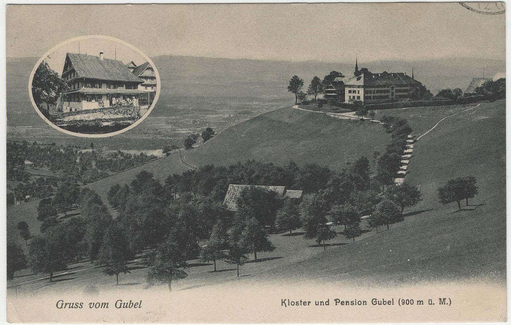 Cartoline postali: Gruss vom Gubel – Usato da Winterthur venduto da Wintiwest