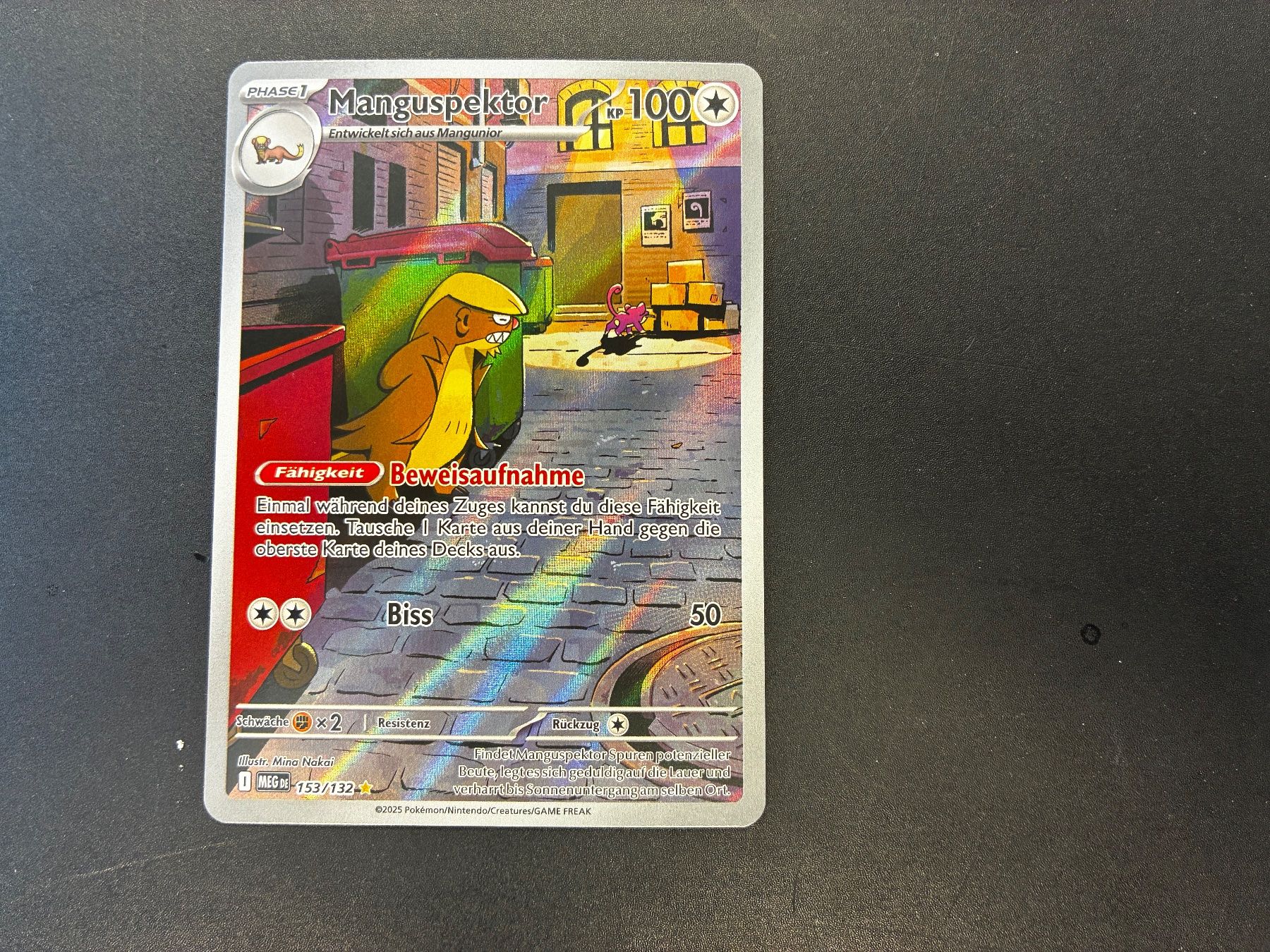 Pokémon Cartes à collectionner: Magnuspektor 153/132 - Mega Evolution - de – Neuf (Voir description) à Hütten par yve_tf69