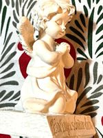 Süsse Schutzengel Figur, Vintage Deko