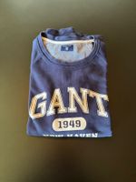 GANT, Logo-Sweat-Shirt, langarm, blau, Grösse XL