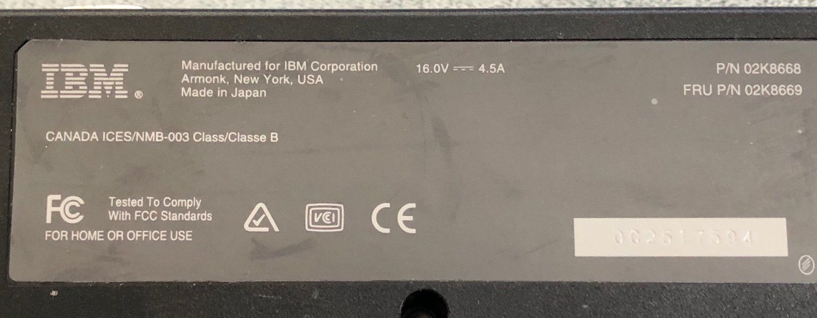 Altro per computer & reti: Dockingstation IBM 02K8668 – Usato da MAGDEN venduto da GoldenEagle2020 2