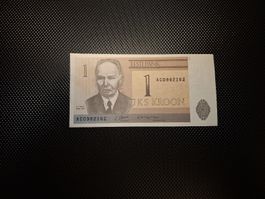 1 Kroon Estland 1992 Banknote