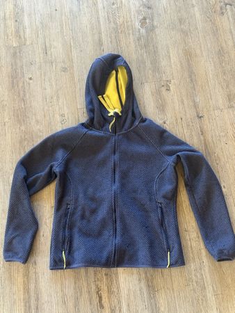 Columbia Fleece Jacket Hooded Zip Up Size XL Perfect for Aut