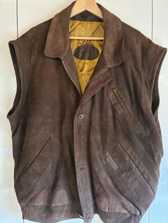 Leder-Weste