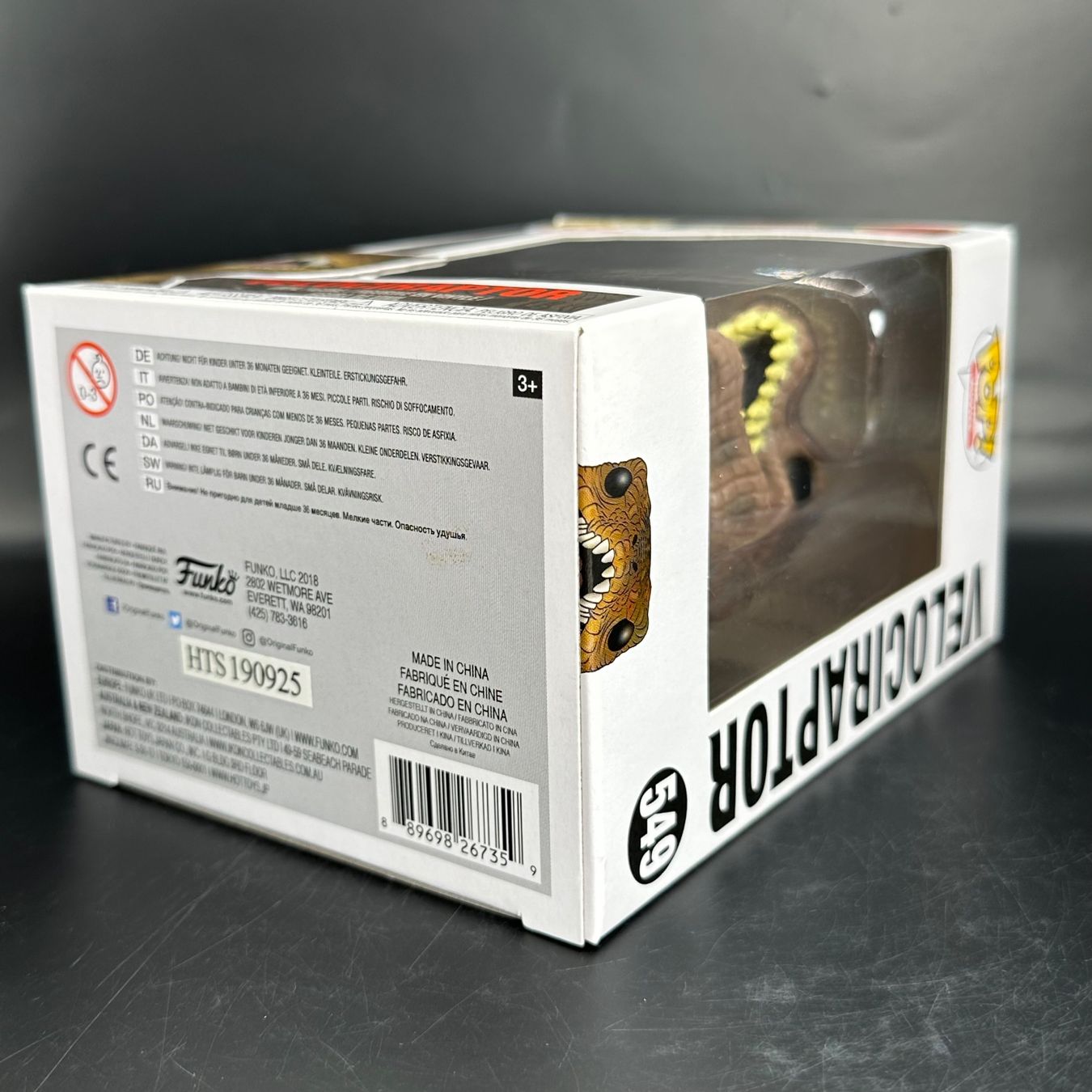 Funko Statuette: Funko Pop Jurassic Park Velociraptor 549 – Usato da Düdingen venduto da Nerdworld 3