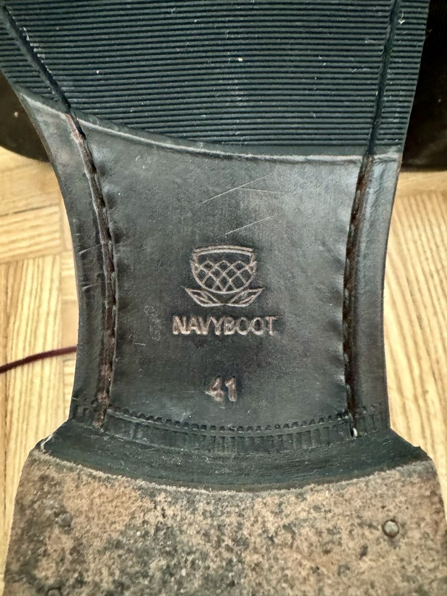 Navyboot Scarpe da uomo: Navyboot Schnürer Rahmengenäht – Usato da Uster venduto da Coco101 2