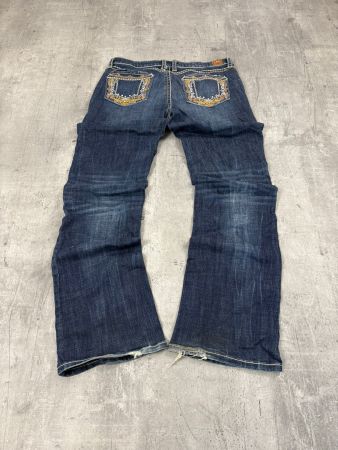 Vintage Miss Me Style Bootcut Low Waist Jeans (L)