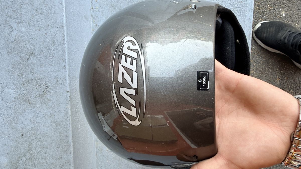 Caschi & visiere: Motorradhelm / Jethelm LAZER Grau - Grösse S – Usato da Winterthur venduto da Alawi_47 3