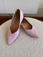 Ganni Ballerinas/ Flats Rosa Cord / Samt in Gr. 40 