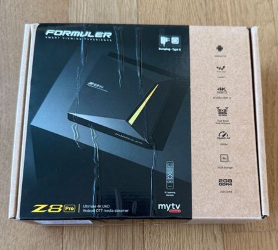 Formuler Lettore multimediale & Streamer: Formuler Z8 Pro (new Gen 2022) – Nuovo (secondo la descrizione) da Bad Zurzach venduto da Ares_